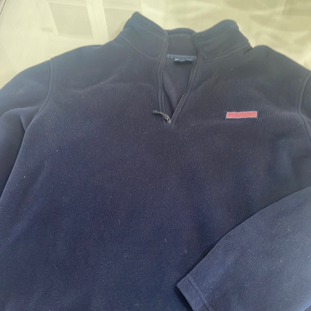 Mens Vineyard vines fleece navy XL